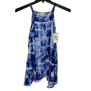 Miken Swim Kids' Cover-up Dress Indigo Essence S New With Tags